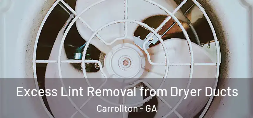 Excess Lint Removal from Dryer Ducts Carrollton - GA